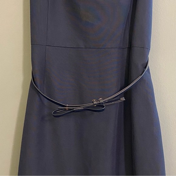NWT Kate Spade Talitha Midnight Blue Spaghetti Strap Ruffle Hem Dress Si… - Picture 7 of 12